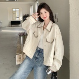 【档口有货】满刺绣肌理感外套2C079-2549-p185-k268，女装短外套，2C079