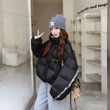 【上新】设计款双色羽绒服（50绒）2C079-4581-p275-k408，女装羽绒服，2C079