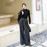 【档口有货】雪尼尔裤子马甲针织三件套2C079-4512-p195-k288，女装套装/套裙，2C079