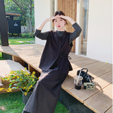 【档口有货】马甲蝴蝶结裙子针织裙子三件套2C079-2610-p185-k298，女装套装/套裙，2C079