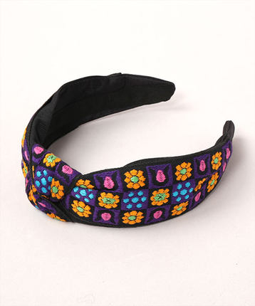 CA4LA JEO00537 DAISY BLAIR HEADBAND 甜美 花纹配色发箍 美国制