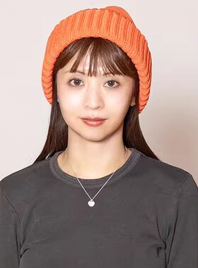 可手洗 60cm CA4LA ONM01908 WORK9 简约百搭 冷帽针织帽 四季款