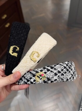 CA4LA KTZ02601 TILTED LINE8 气质优雅百搭宽边发箍 发饰