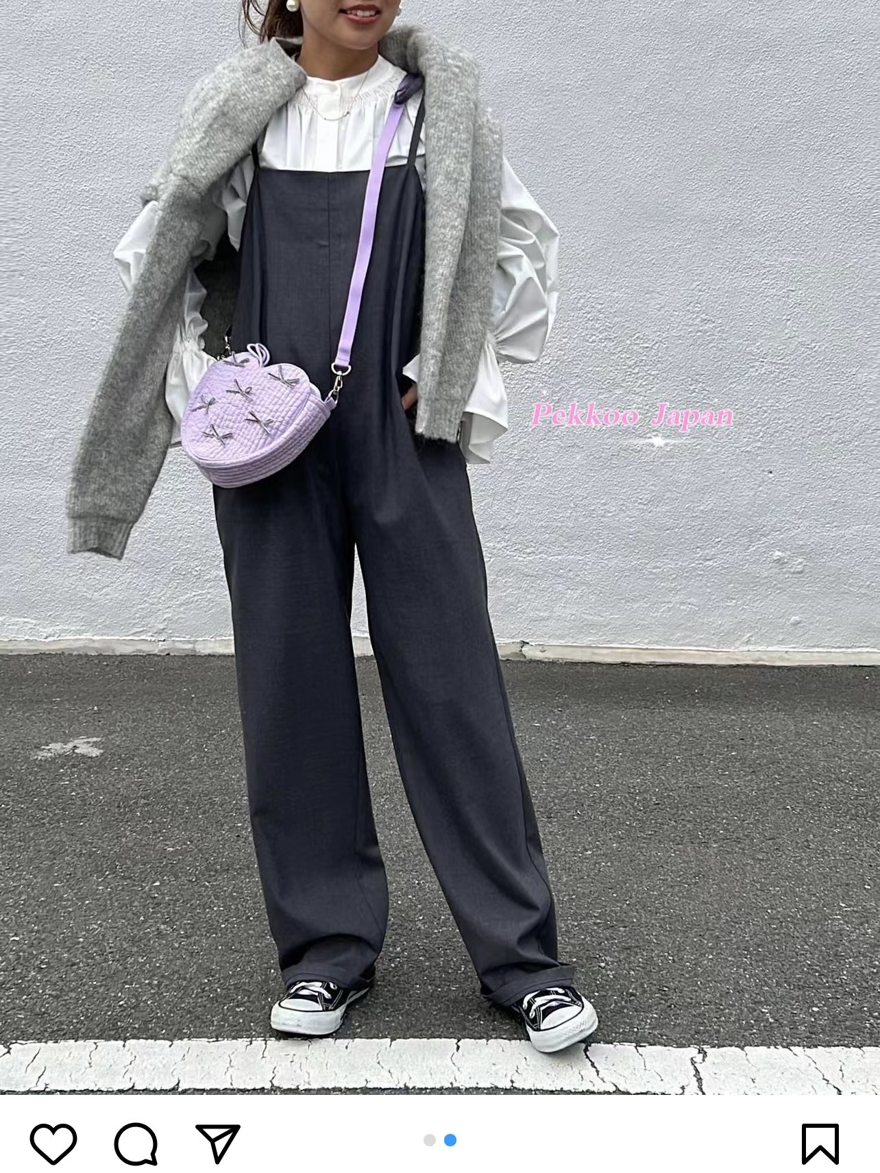 Gypsohila斜挎包休闲蝴蝶结