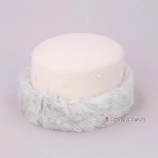 CA4LA 优雅波点网纱 CAM80058 经典 秋冬羊毛毡盆帽 HOLLY 57cm