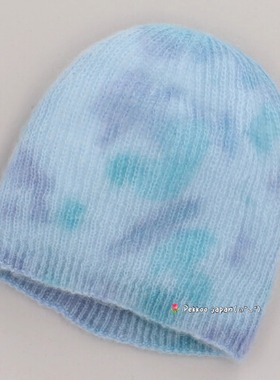 56-60cmCA4LA ZKN02678 CF TIE DYE MOHAIR BEANIE个性保暖针织帽