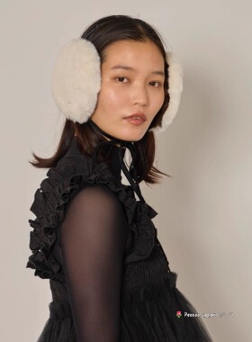 Arth x aya fur mimi muff 254021252 秋冬保暖 双面戴耳罩 可洗