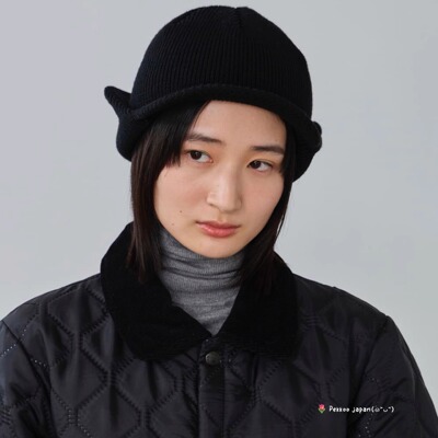 57~59cm OVERRIDE KNIT EARFLAP OSLO 254090202 护耳防寒针织帽