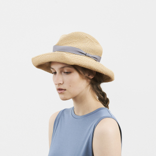 MBOX 7011 BOXED 11cm帽檐丝带折叠遮阳帽 57.5cm 春夏 mature