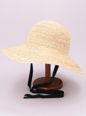 58cm CA4LA ONM01869 KOKO2 简约百搭拉菲草编织遮阳草帽