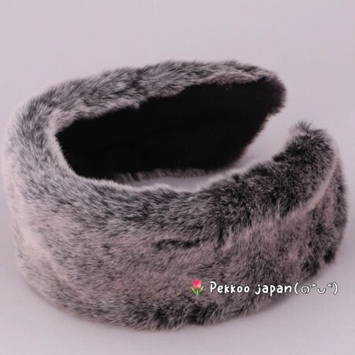 CA4LA FUR EARMUFF JEO00597  25新款 毛绒保暖发箍 耳罩 发饰