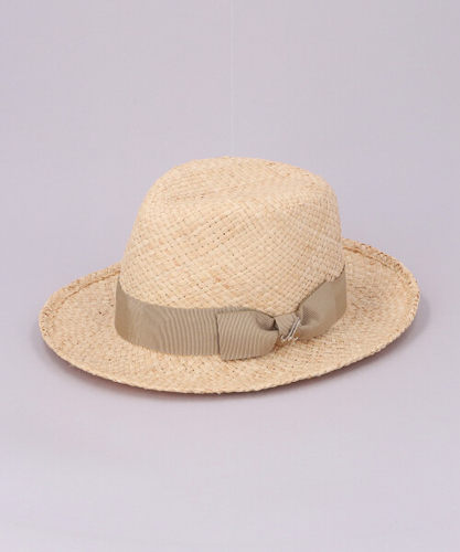 CA4LA草编英伦复古蝴蝶结礼帽