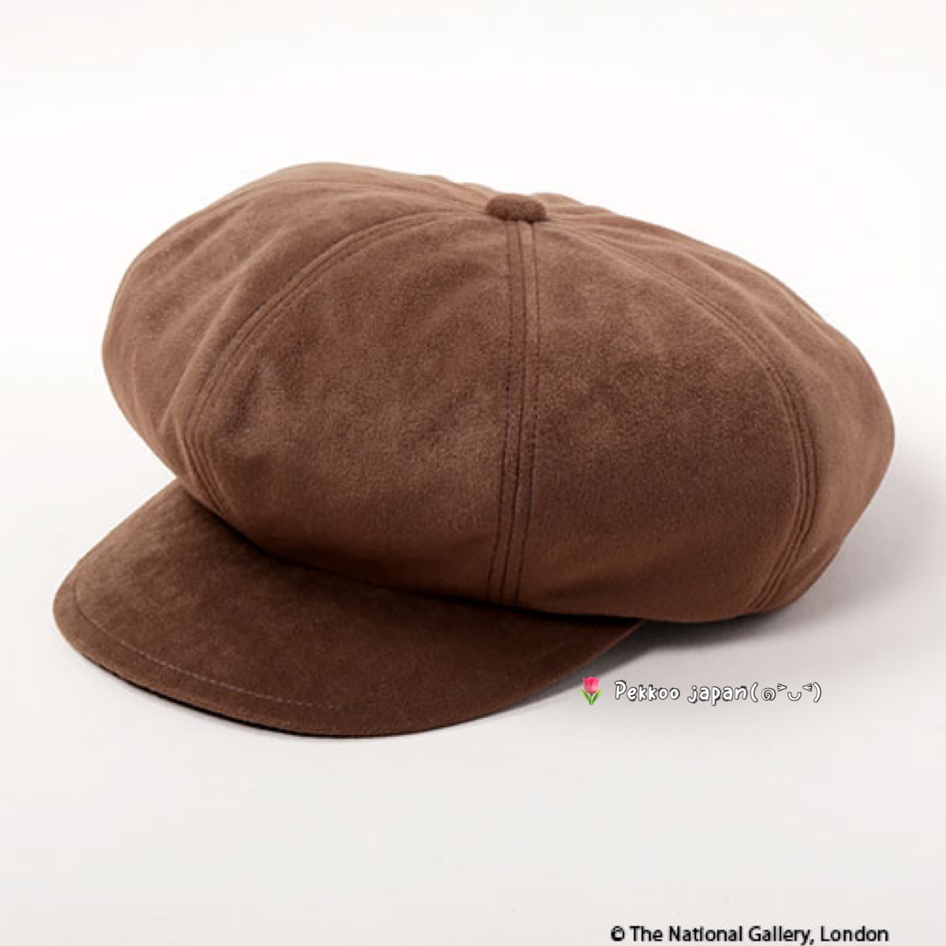 59cm  CA4LA CASQUETTE CLB00508 联名款 25秋冬复古 八角报童帽