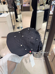 perle 布报童帽珍珠网格 grace CIQ175r 59cm CIRQUTURE