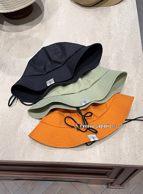 59cm uv防晒可手洗 CA4LA DOU01999 BW ROUND HAT 防水遮阳渔夫帽