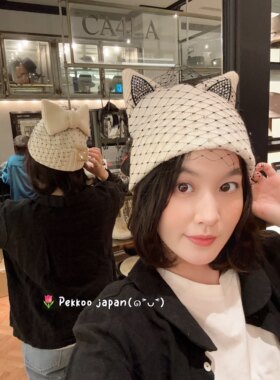CA4LAKTZ02651猫耳朵针织帽