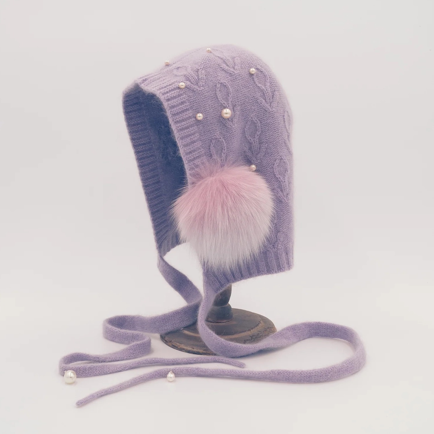 CIRQUTURECIQ221r珍珠针织帽