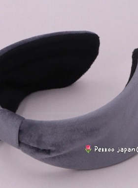 CA4LA TURBAN EARMUFF JEO00598 25新款 防寒 毛绒蝴蝶结发箍