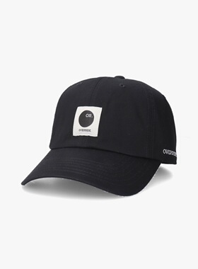 国现可手洗分码 OVERRIDE230090002春夏纯棉刺绣贴标鸭舌帽棒球帽