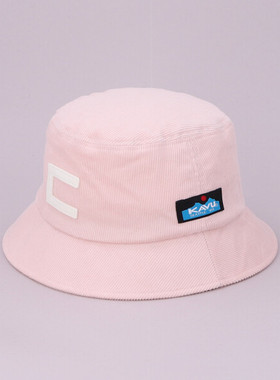 国现57-59.5cmCA4LA AAF00026KAVU C CORD HAT秋冬字母纯棉渔夫帽