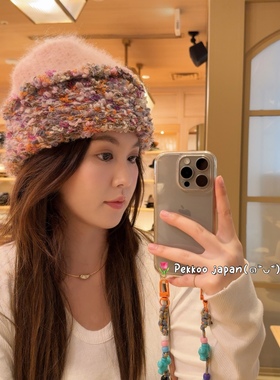 56-60cm CA4LA ONM01947 MOSCOW12 羊毛彩色毛线圈针织帽毛线帽