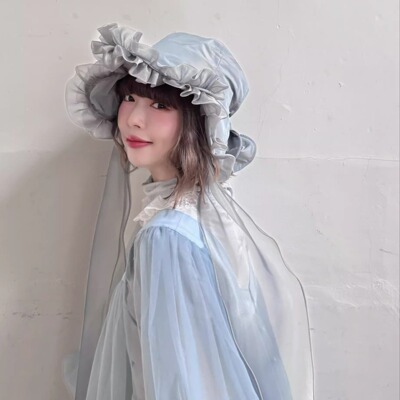 CIRQUTURECIQ246梦幻网纱渔夫帽