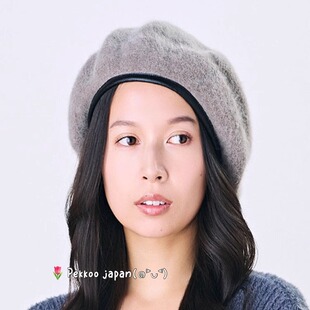 KTZ02630 AUGUST 25秋冬 羊毛混纺 抽绳贝雷帽 57.5cm 时尚 CA4LA