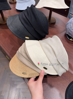 58cm CA4LA TOZ00066 NELLY 优雅遮阳防晒出游报童帽鸭舌帽