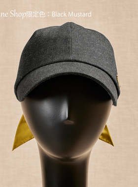 休闲百搭 Athena New York 2023秋冬新款 Cecile棒球帽撞色蝴蝶结