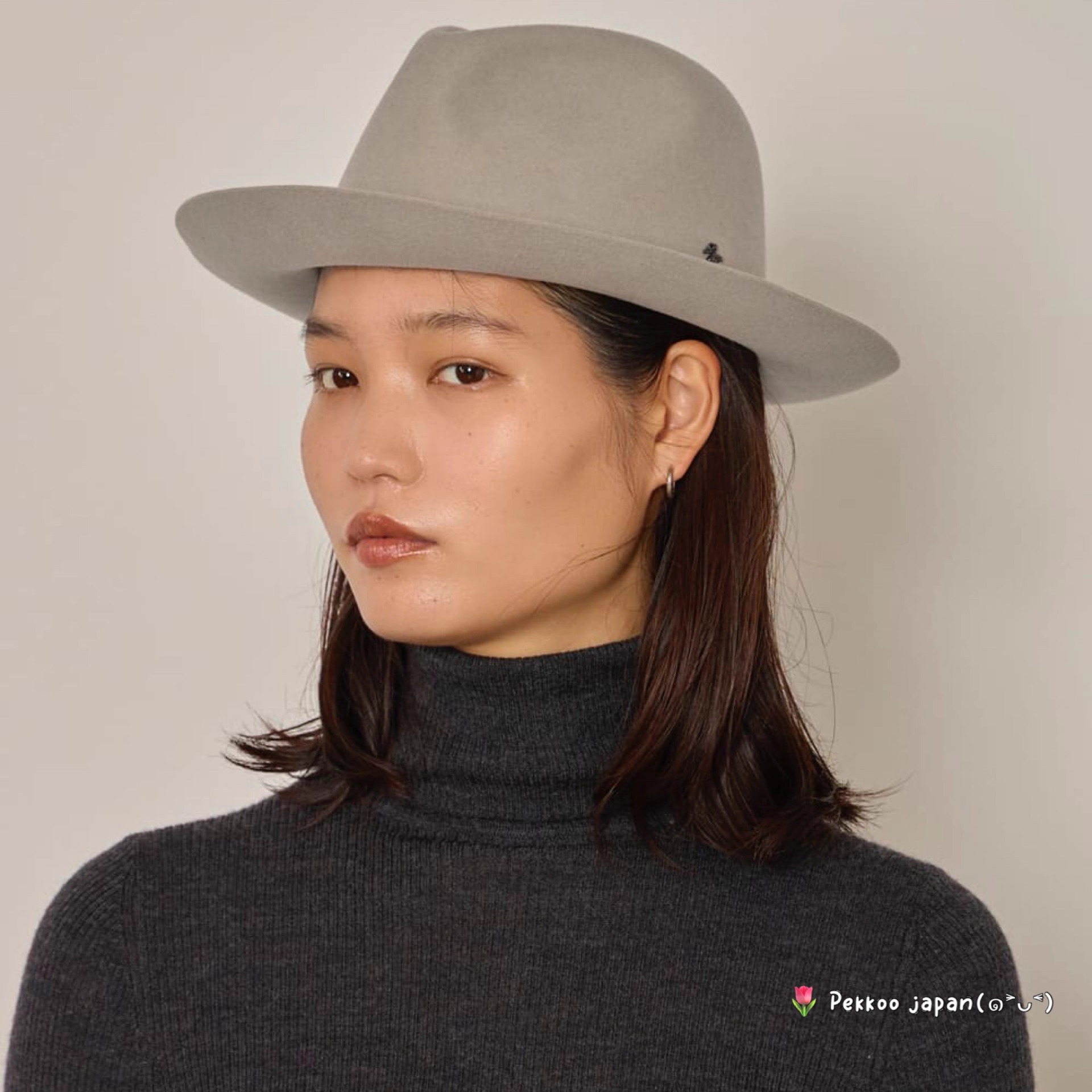 分码arth Crashable Fedora 800121025 男女款羊毛质感可折叠礼帽