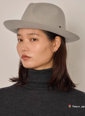 分码arth Crashable Fedora 800121025 男女款羊毛质感可折叠礼帽