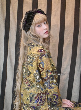 Barairo LC03601 优雅甜美丝绒 秋冬保暖宽边 褶皱发箍 百搭发饰