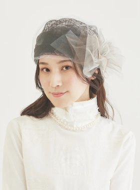 57cm CIRQUTURE CIQ183 mist dance 春夏甜美网纱透气贝雷帽