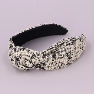 JEO00553 HEADBAND WOOL BLAIR 小香风羊毛花呢发箍 TWEED CA4LA