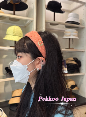 CA4LA KTZ02352 TILTED LINE 春夏毛须须发箍发卡发饰日本制