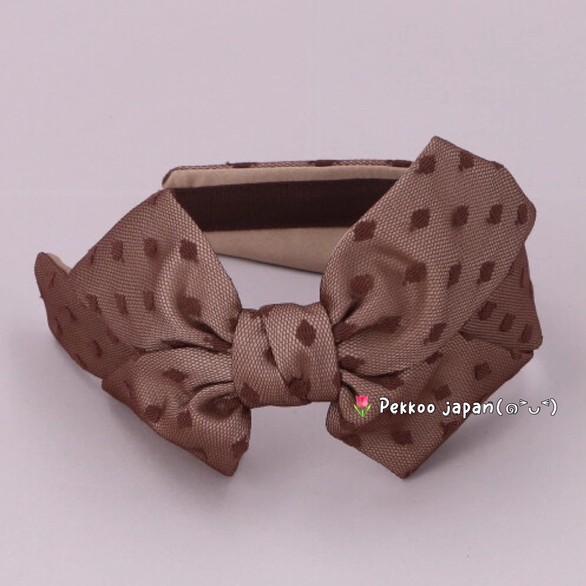 CA4LA DOTTED TULLE CAROLINA JEO00593 网纱 波点蝴蝶结发箍发饰