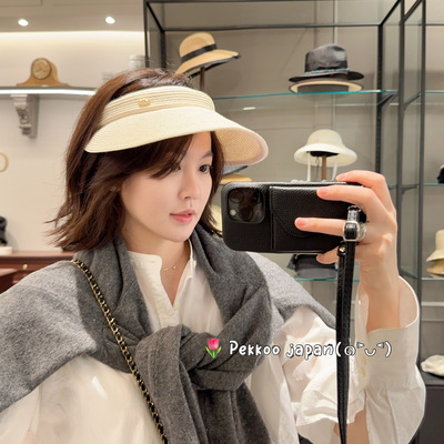 CA4LAKTF00067春夏编织空顶帽