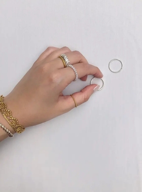 日本代购 Flavour独特蕾丝设计 小众设计师风格蕾丝花边手镯 260