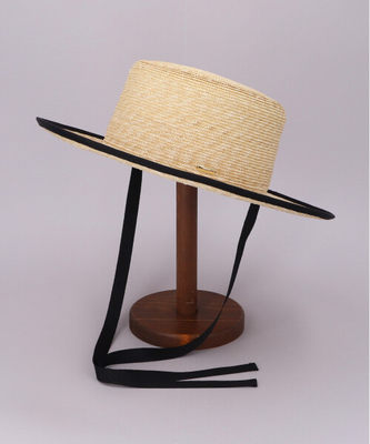 CA4LA编织系带礼帽草帽