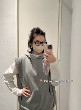 ayako Gypsohila GPSK-501 无袖帽衫卫衣 百搭通勤日系