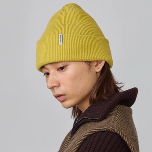 59cm LAMBS override FINE 休闲简约羊毛针织帽 243090023 可洗