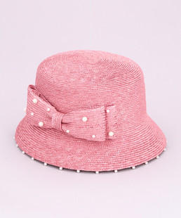 防晒遮阳 PAPK CA4LA PEARL 珍珠蝴蝶结遮阳帽 CAM50120 57.5cm