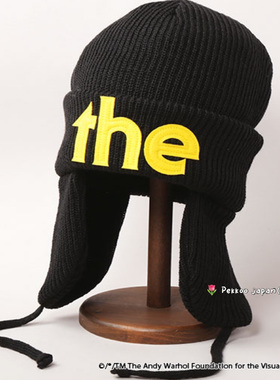 56-60cmCA4LA CAW00619护耳针织帽the PHILOSOPHY OF ANDY WARHOL