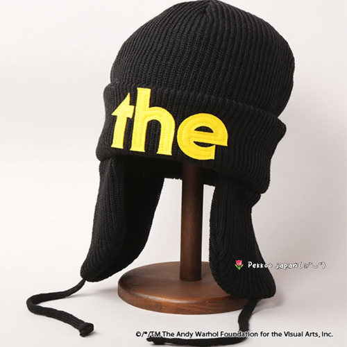 56-60cmCA4LA CAW00619护耳针织帽the PHILOSOPHY OF ANDY WARHOL