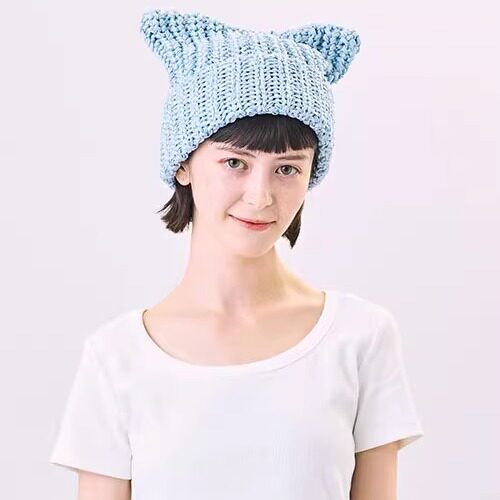 CA4LAONM01881猫耳针织帽