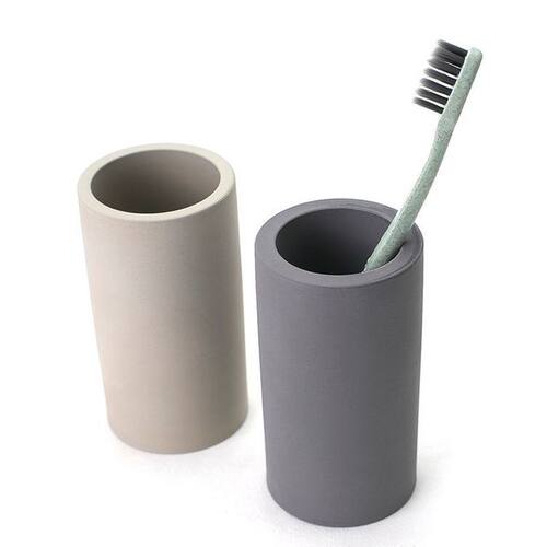 硅藻土吸水牙刷架防菌清洁收纳杯