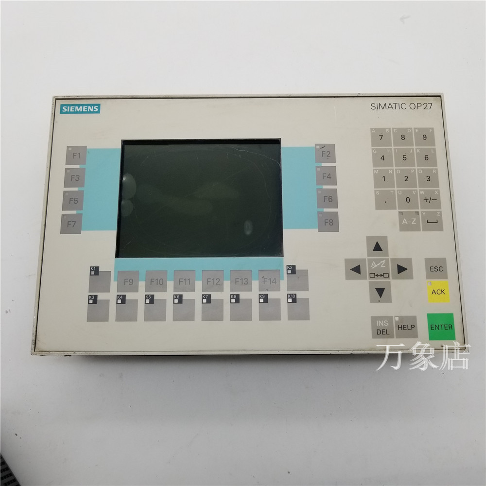 OP27 6AV3627-1JK00-0AX0 触摸屏 SIMATIC