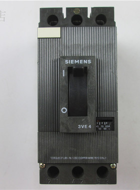 SIEMENS 塑料外壳断路器 3VE4200-8CT00 45-63A 实物拍摄