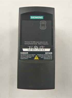SIEMENS 6SE6420-2AB11-2AA11 420 变频器 实物拍摄