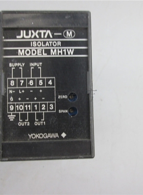 YOKOGAWA  JUXTA 信号隔离模块 MH1W -6-8*A 实物拍摄